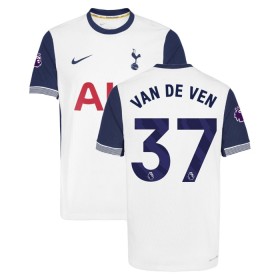 Camisola Tottenham Hotspur Van De Ven 37 1º Equipamento 2024-25 Manga Curta